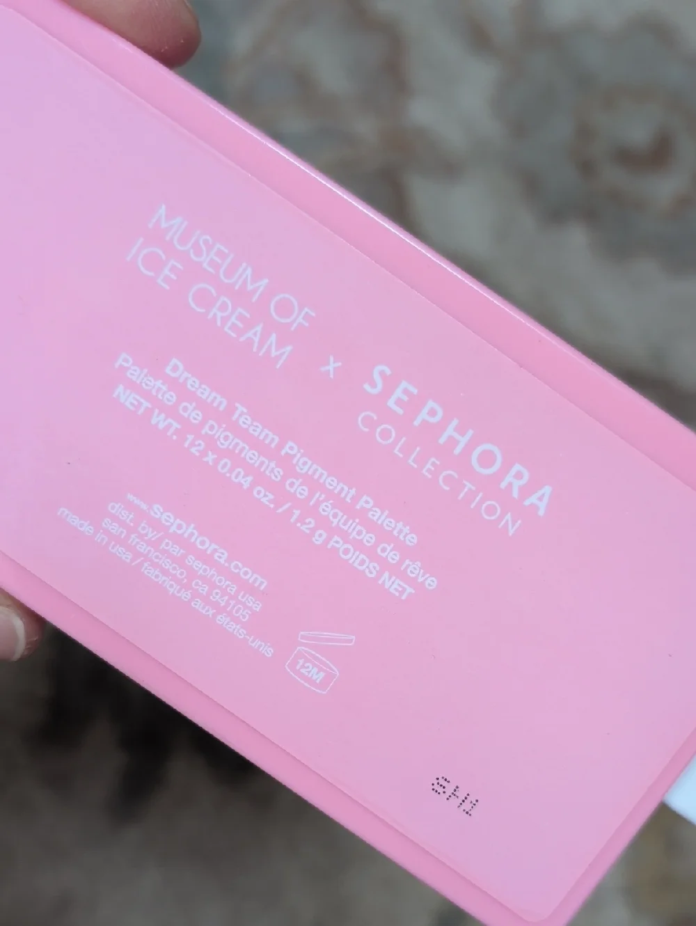 Sephora Museum Of Ice Cream Pink Dream Team Pigment Palette